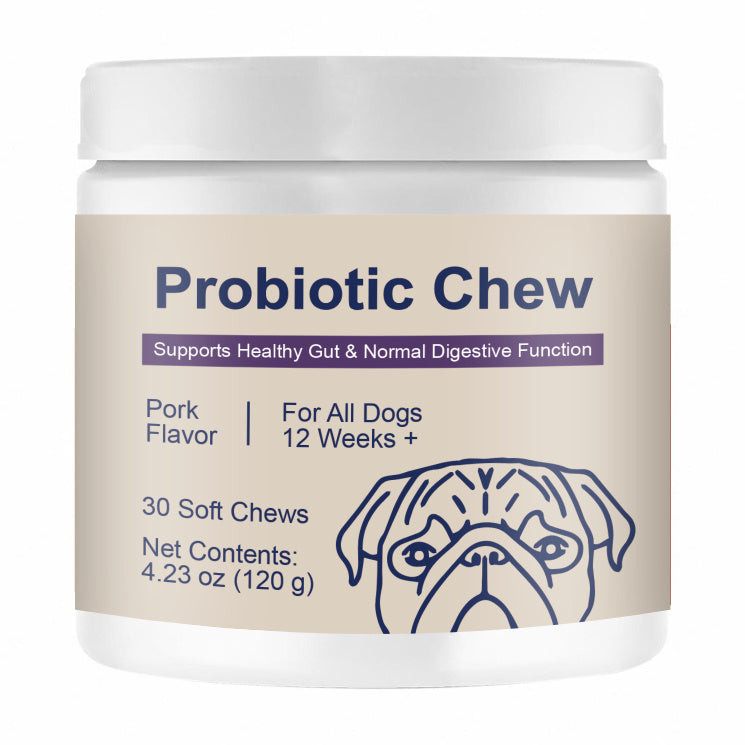 Dog Gut Health Chewable Tablets