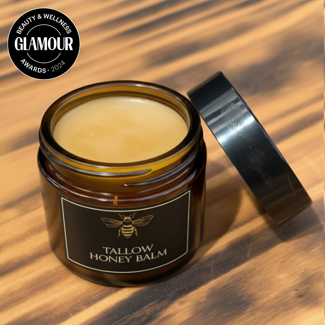 Raw Beef Tallow Honey Balm Anti-Aging Moisturizer